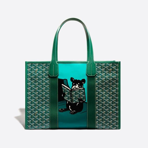 Goyard Villette Tote Bag MM Color-Green