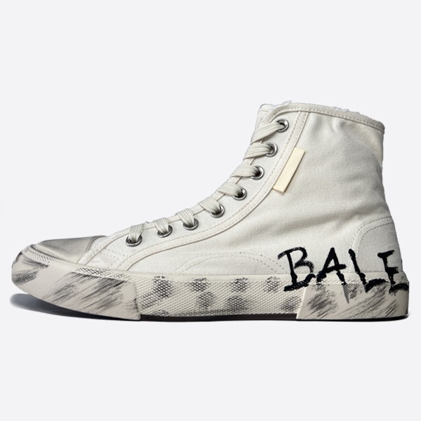 Balenciaga Paris Graffiti High-Top Trainers 688752W3RR49010
