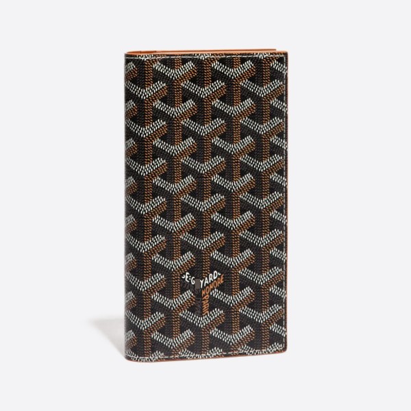 Long wallet color - black/tan