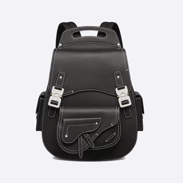 GALLOP Maxi Backpack in Grained Calfskin 1ADBA164YKK_H00N