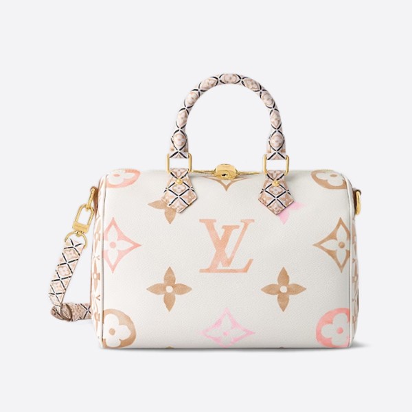 LV By the Pool Speedy Bandouliere 25 Color: Beige M22987
