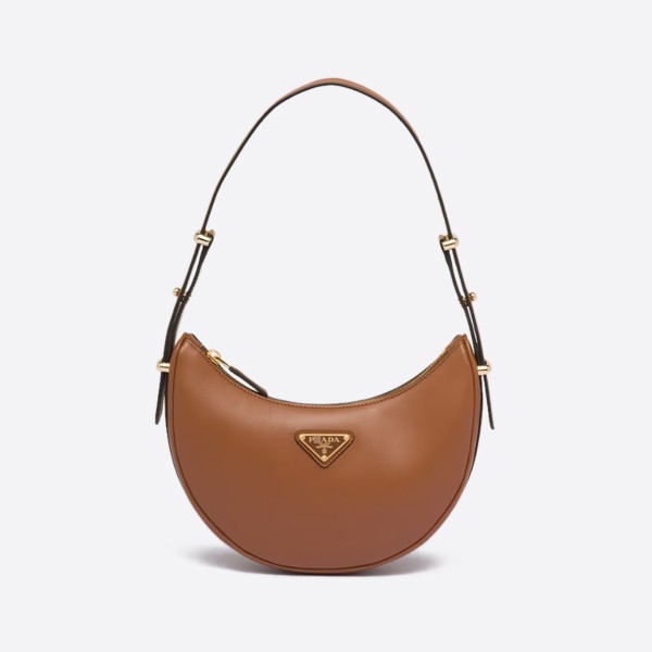Leather shoulder bag, color: Cognac, 1BC194_ASK_F0XUG_V_HOO