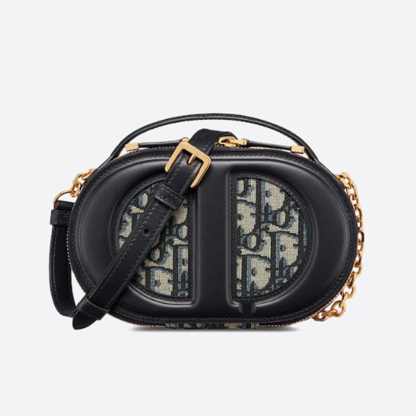 CD SIGNATURE Oval Camera Bag Oblique Jacquard S2201UTZQ_M928