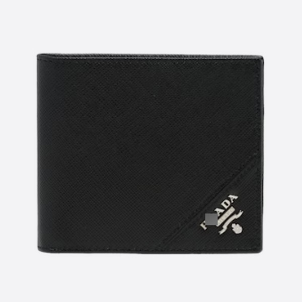 Sapiano Leather Ring Wallet, Black, 2MO233_QME_F0002