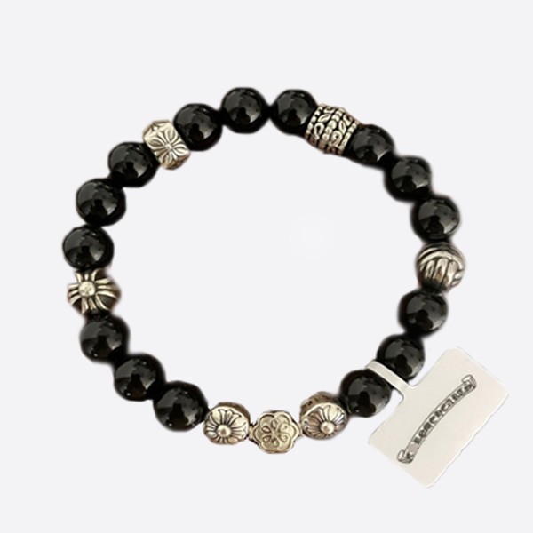 Black Agate Multi-Element Bracelet