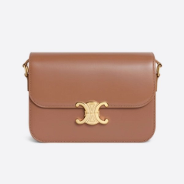 Classic Triomphe Bag - Shiny Calfskin Bronze 187363BF4.18BU