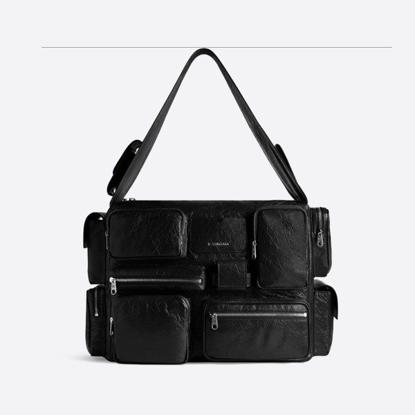 SUPERBUSY LARGE Slingback, Black, 702168210C81000