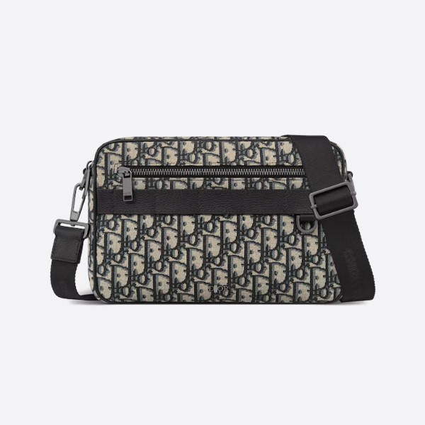 SAFARI Maxi Messenger Bag in Oblique Jacquard, 1ESPO297YKY_H27E