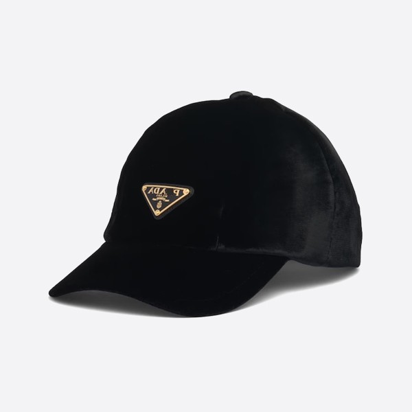 Black Velvet Baseball Cap 1HC336_068_F0002