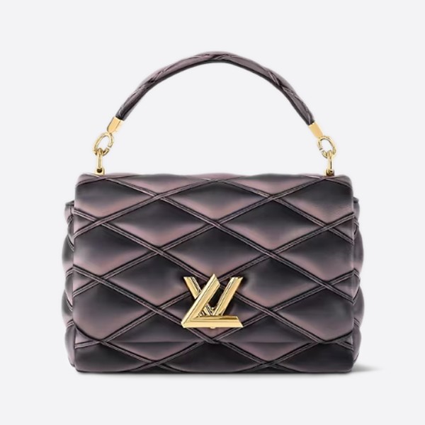 Louis Vuitton GO-14 MM Color: Black/Pink M23569