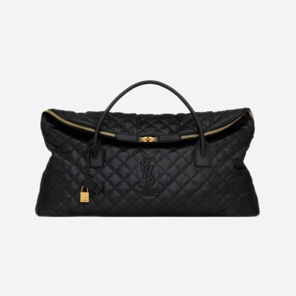 Saint Laurent ES Giant quilted leather travel bag 736009AABK91000