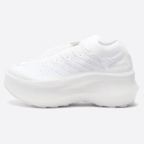 Salomon Pulsar Platform Comme des Garçons White GJK103001-2