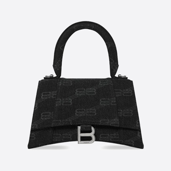 Balenciaga Hourglass Monogram XS Shoulder Bag 593546210H6