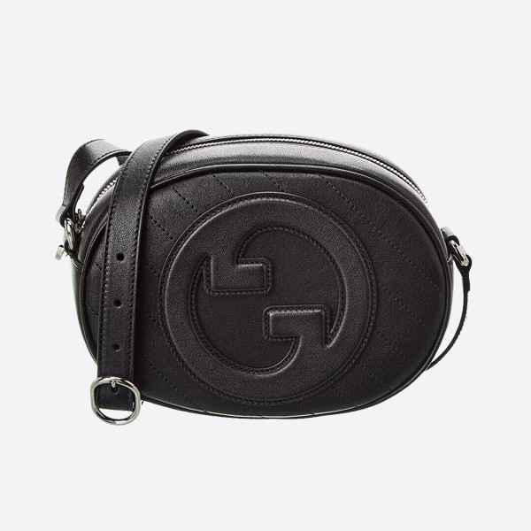 Gucci Blondie Mini Shoulder Bag in Black Leather 760175 AACPY 1000