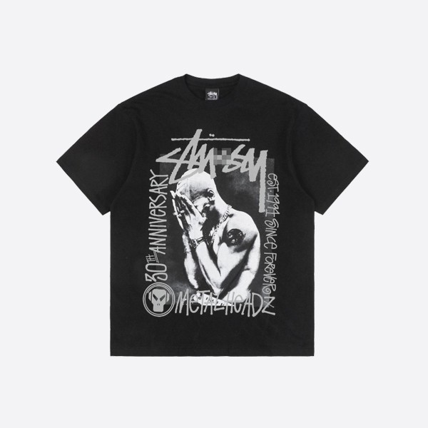 Stüssy x Goldie Metalheads 30 Tee in Black