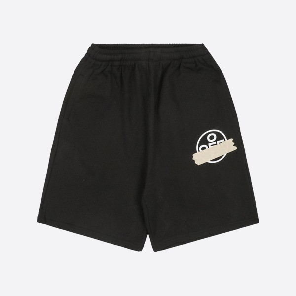 Off-White™ Tape Arrows Sweatpants in Black and Beige