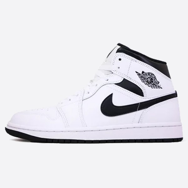 Nike Air Jordan 1 Mid White/Black (DT) DQ8426-132