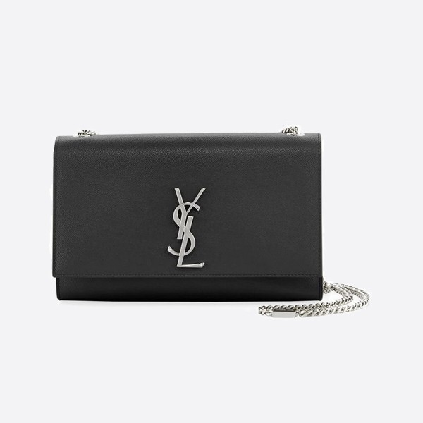 Saint Laurent Kate Medium Grain de Poudre Embossed Leather 364021BOW0N1000