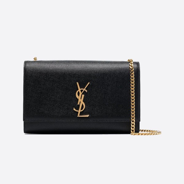 Saint Laurent Kate Small Grain de Poudre Embossed Leather 469390BOW0J1000