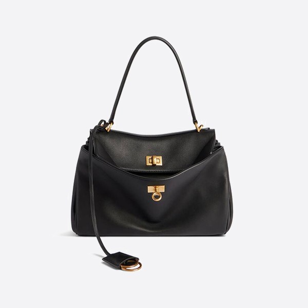 Balenciaga Rodeo Small Handbag Black 7897792AA4V1000