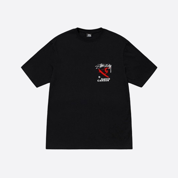 Stüssy David Carson Do Your Tongue T-Shirt Black