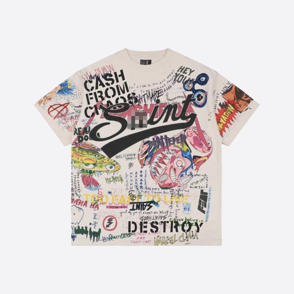 Takashi Murakami x SAINT MXXX Graphic T-shirt White