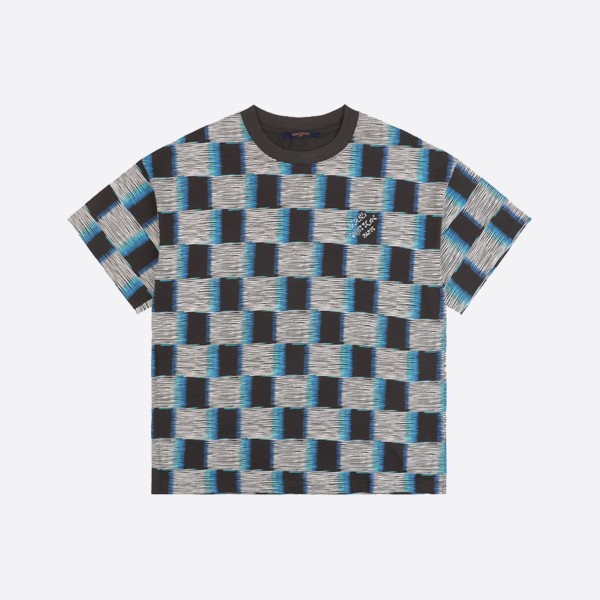 Louis Vuitton Damier Short Sleeve Cotton T-Shirt