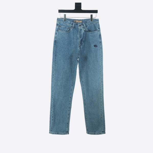 Supreme x Burberry Regular Jeans in Washed Blue