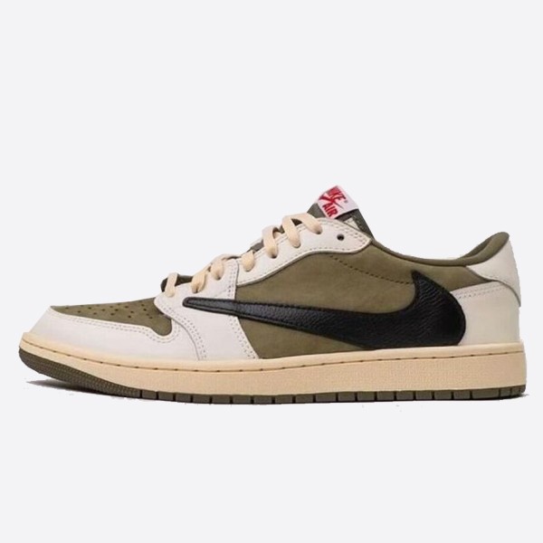 Travis Scott x Jordan Air Jordan 1 Low “Medium Olive” DM7866-200 (LJR)