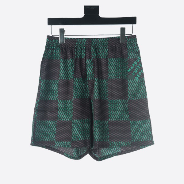 Louis Vuitton Damier Silk Shorts