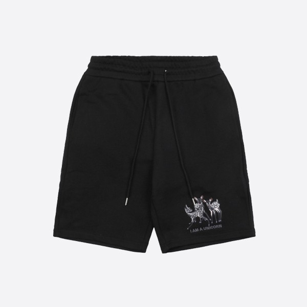 Burberry Embroidered Deer Track Shorts