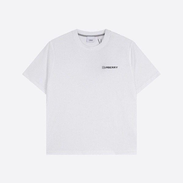 Burberry Mac Logo T-shirt in White