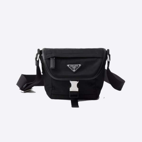 Prada Re-Nylon and Saffiano Leather Shoulder Bag 2VD070_2DMG_F0002_V_OOO