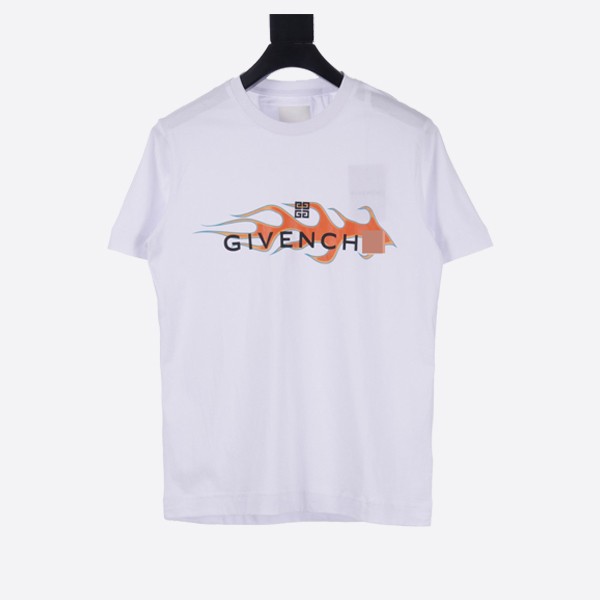 Givenchy Flames T-shirt in white