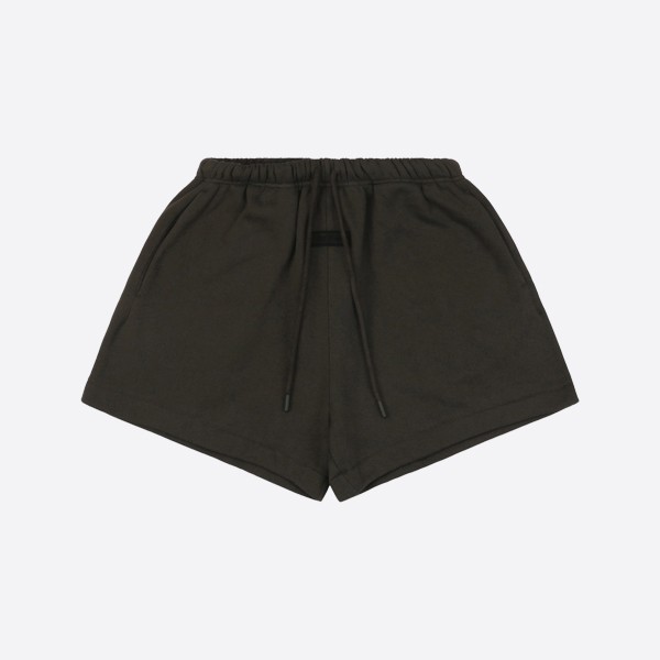 Fear of God Essentials Running Shorts, Off Black