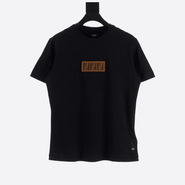 Fendi T-shirt - Black cotton T-shirt