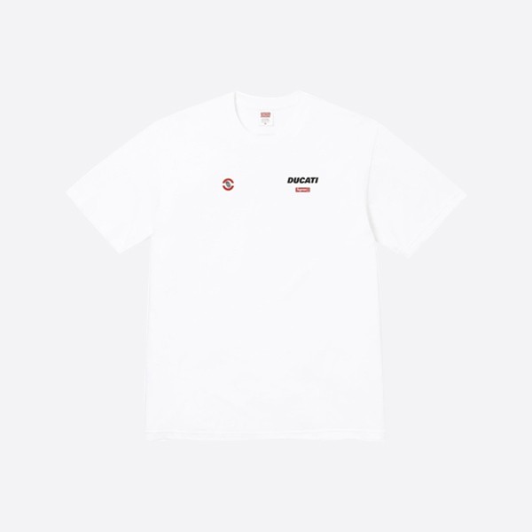 Supreme Ducati Logo T-Shirt in White