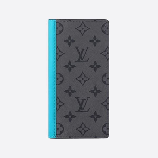Louis Vuitton Brazza Wallet Monogram Eclipse Canvas M11467