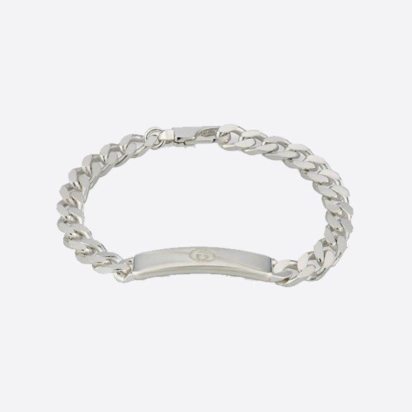 Gucci Sterling Silver ID Bracelet 774054 J8400 8106