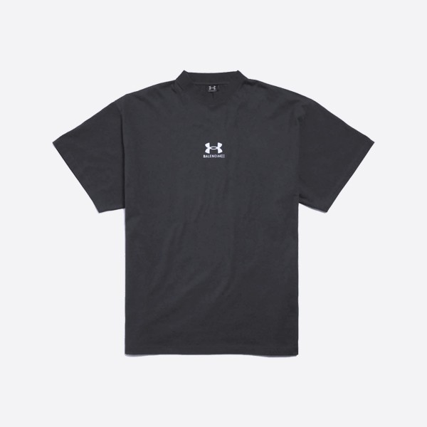 Balenciaga Under Armour® T-shirt in oversized fit, black/white