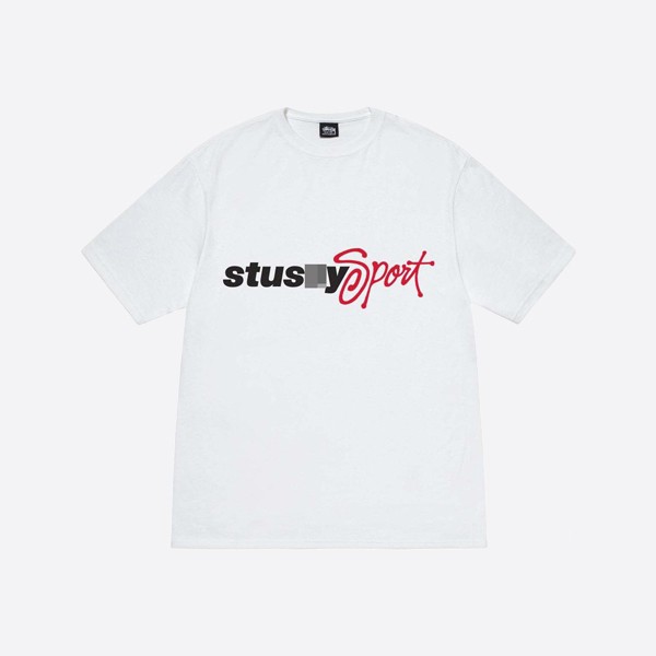 Stüssy Sport Script T-Shirt White