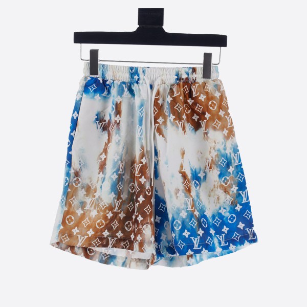 Louis Vuitton Tie-Dye Monogram Jogging Shorts