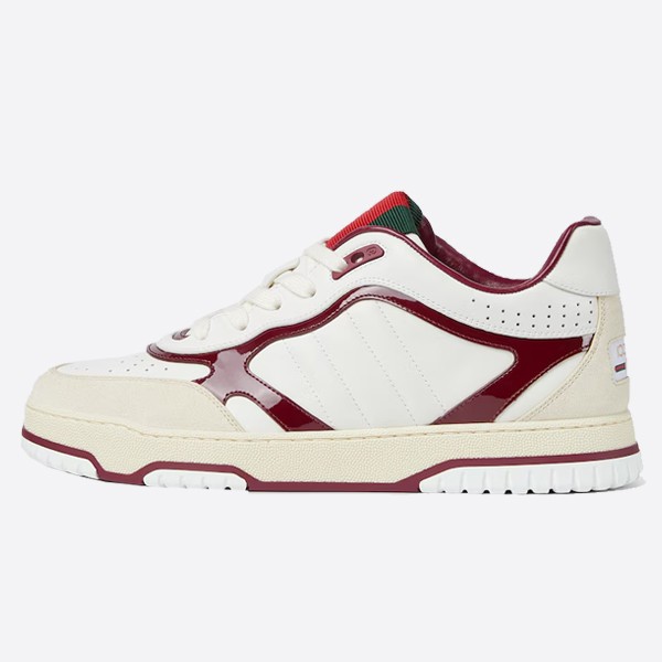 Gucci Reweb Sneakers in White Leather (G) 786186 AADKA 9570