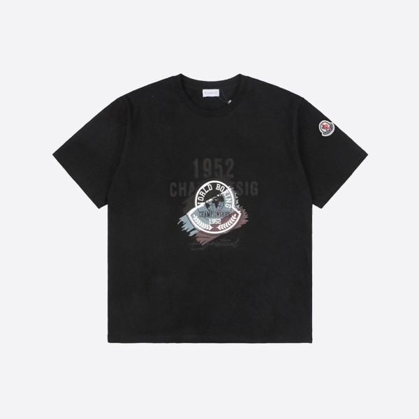 Moncler MySui MK Logo Print Short Sleeve Sweatshirt