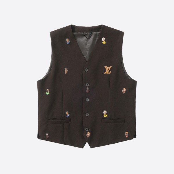 Louis Vuitton embroidered vest