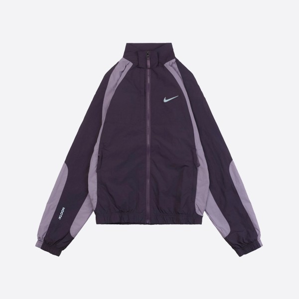 Nike Nocta Purple Colorblock Stand Collar Jacket