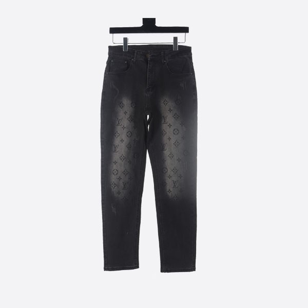 Louis Vuitton Classic Pattern Gradient Jeans