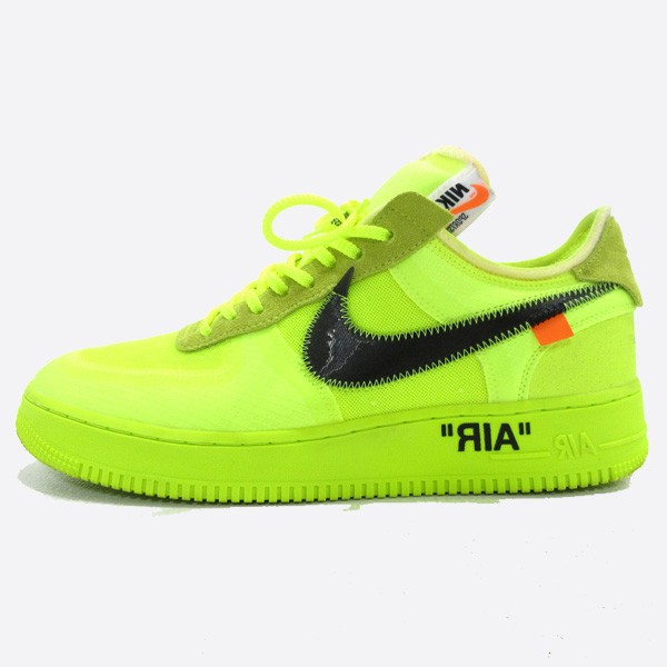 Nike Air Force X Off-White Dunk Low Fluorescent Green (G) AO4606-700