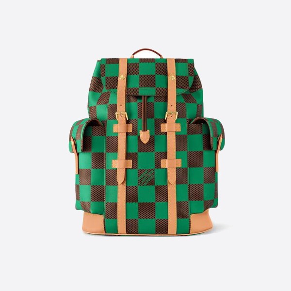 Louis Vuitton Christopher Damier Leather Backpack M24996