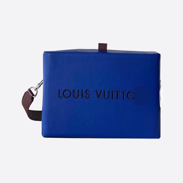 Louis Vuitton Shopper Medium Handbag Blue M24455